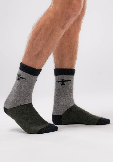 Colour Block Socks in Various Colours