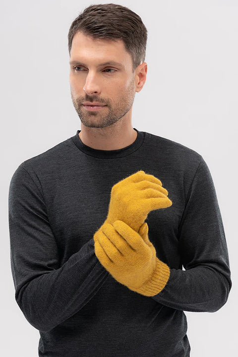 Merino and Possum Gloves in Assorted Colours