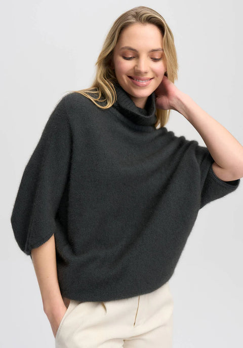 Air Cape Sweater in Basalt