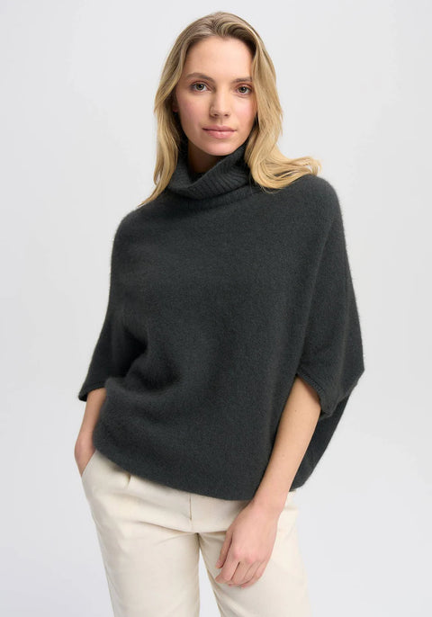 Air Cape Sweater in Basalt