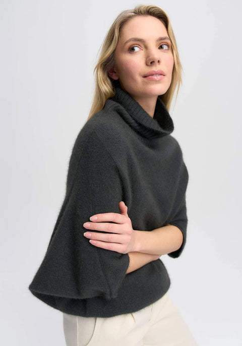 Air Cape Sweater in Basalt