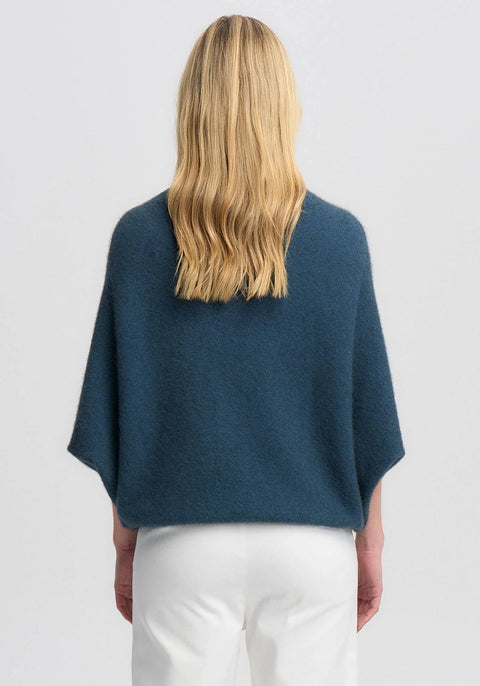 Air Cape Sweater in Deep Sea