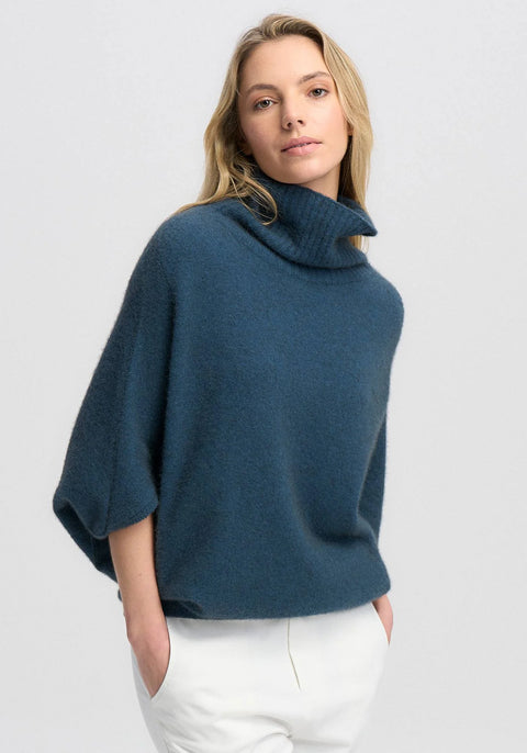 Air Cape Sweater in Deep Sea