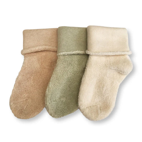 Fibre for Good 3-Pack Plain Socks