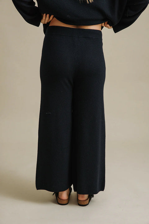 Winter Retreat Merino Cotton Pant in Deep Ocean