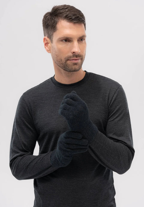 Merino and Possum Gloves in Assorted Colours