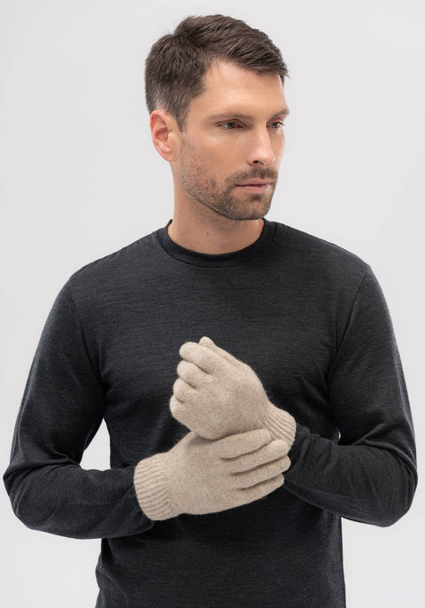 Merino and Possum Gloves in Assorted Colours