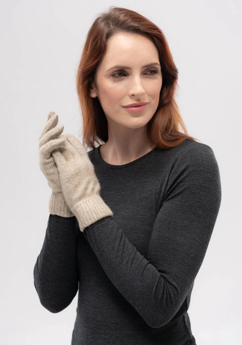 Merino and Possum Gloves in Assorted Colours