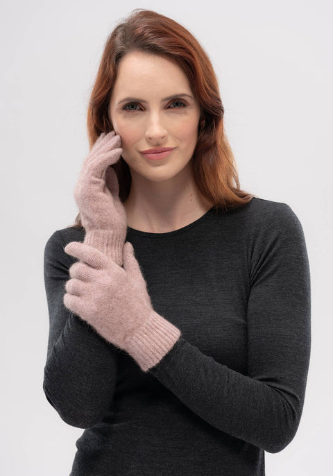 Merino and Possum Gloves in Assorted Colours