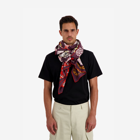 Jardin de Sirenes Scarf in Brown