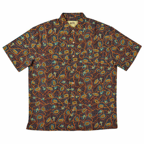 Bamboo Dreaming Shirt in Yankirri Jukurrpa