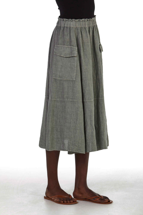 Gasita Skirt in Eucalyptus