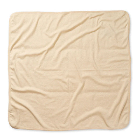 Undyed Organic Cotton Blanket in Brown