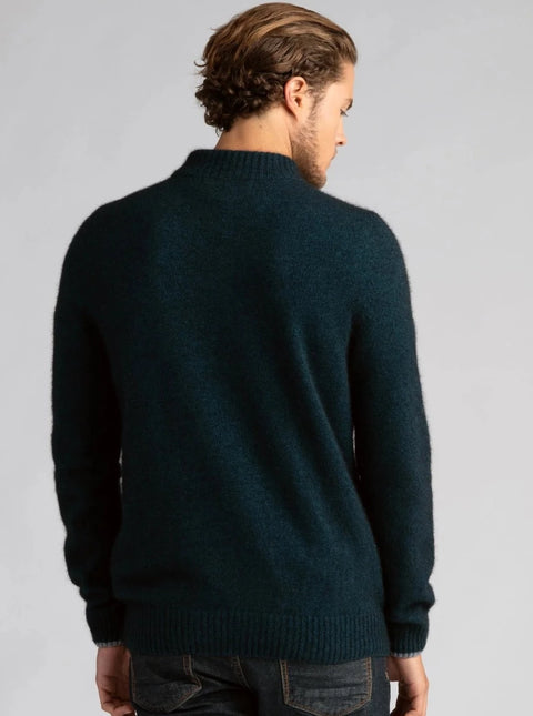 Half Zip Sweater Peacock